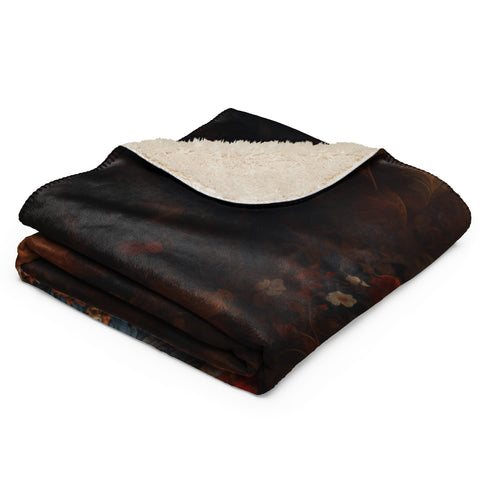 Eagle Spirit Animal Sherpa Blanket