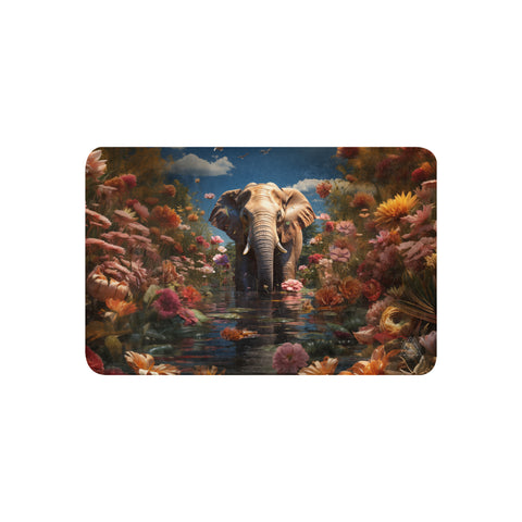 Elephant Spirit Animal Sherpa Blanket