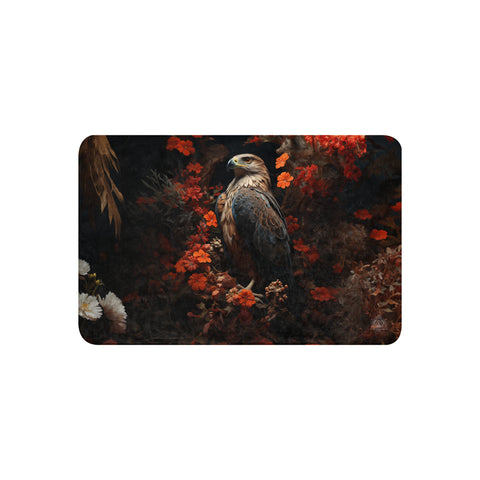 Falcon Spirit Animal Sherpa Blanket