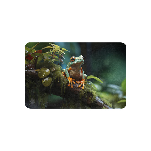 Frog Spirit Animal Sherpa Blanket