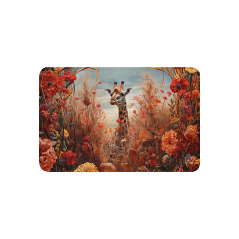 Giraffe Spirit Animal Sherpa Blanket