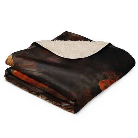 Goose Spirit Animal Sherpa Blanket