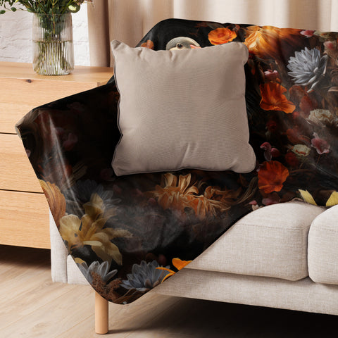 Goose Spirit Animal Sherpa Blanket
