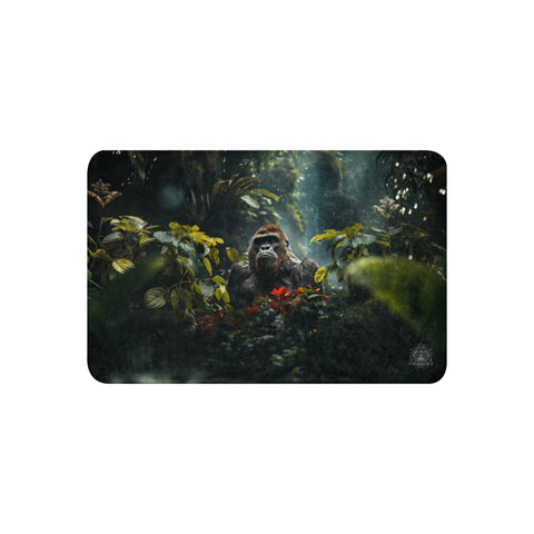 Gorilla Spirit Animal Sherpa Blanket