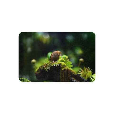Kiwi Bird Spirit Animal Sherpa Blanket