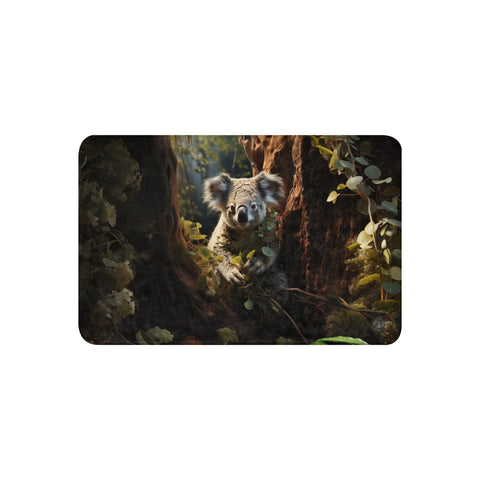 Koala Spirit Animal Sherpa Blanket