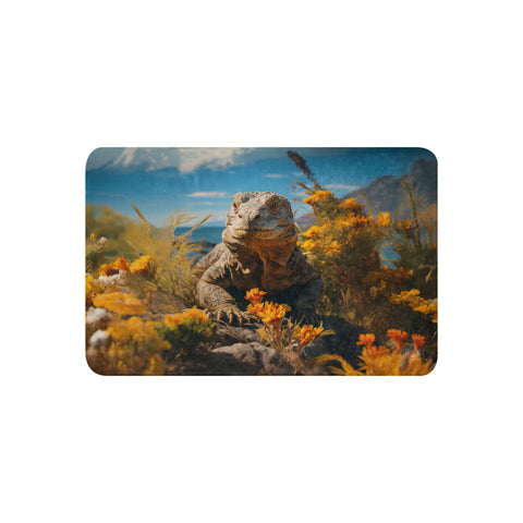 Komodo Dragon Spirit Animal Sherpa Blanket