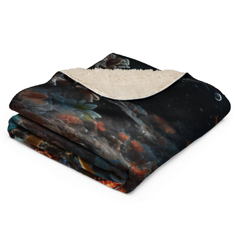 Starfish Spirit Animal Sherpa Blanket