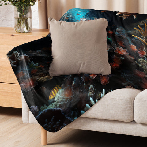 Starfish Spirit Animal Sherpa Blanket