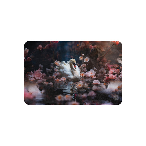 Swan Spirit Animal Sherpa Blanket