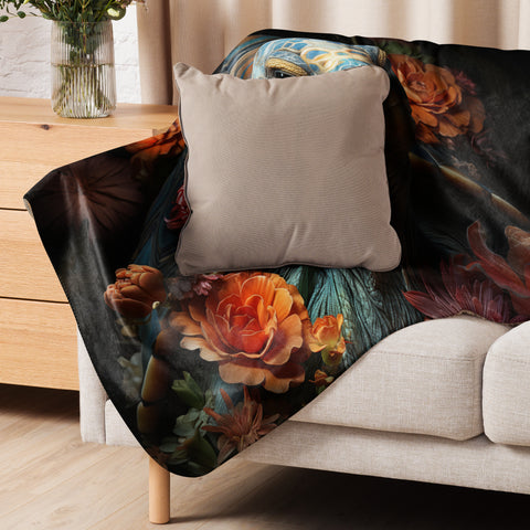 Tortoise Spirit Animal Sherpa Blanket