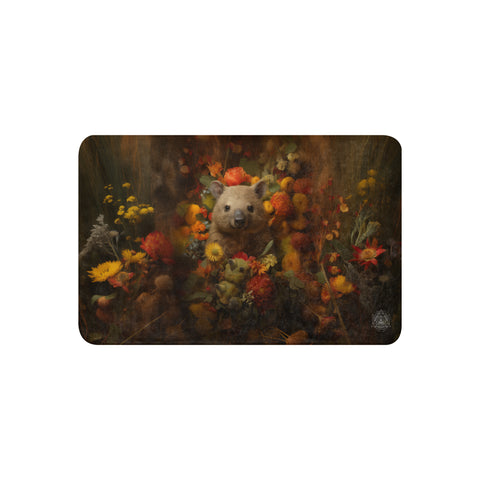 Wombat Spirit Animal Sherpa Blanket