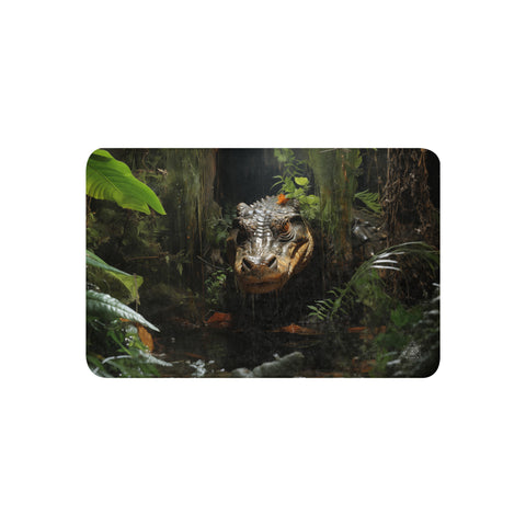 Alligator Spirit Animal Sherpa Blanket