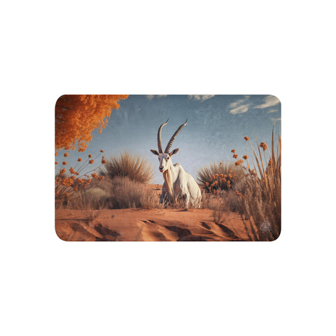Arabian Oryx Spirit Animal Sherpa Blanket