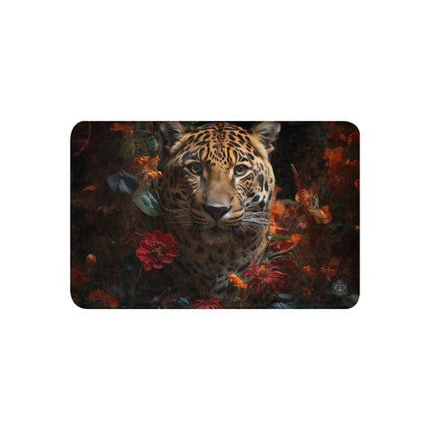 Jaguar Spirit Animal Sherpa Blanket