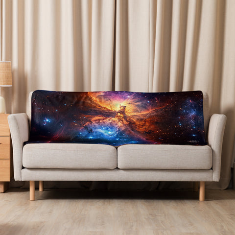 Ant Nebula Dreams Fluffy Blanket