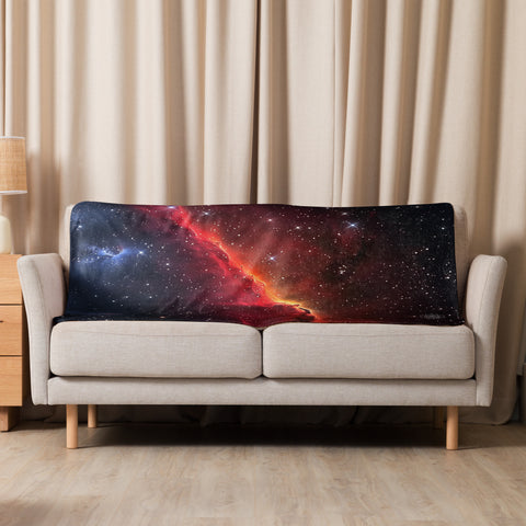 California Nebula Dreams Fluffy Blanket