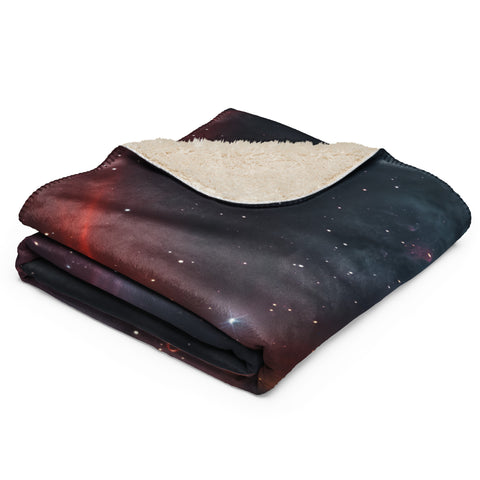 Carina Nebula Dreams Fluffy Blanket