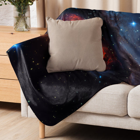 Cats Eye Nebula Dreams Fluffy Blanket