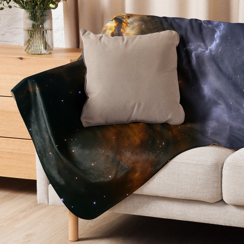 Eagle Nebula Dreams Fluffy Blanket