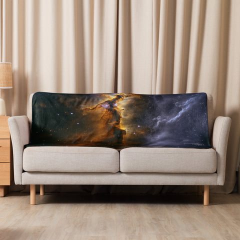 Eagle Nebula Dreams Fluffy Blanket