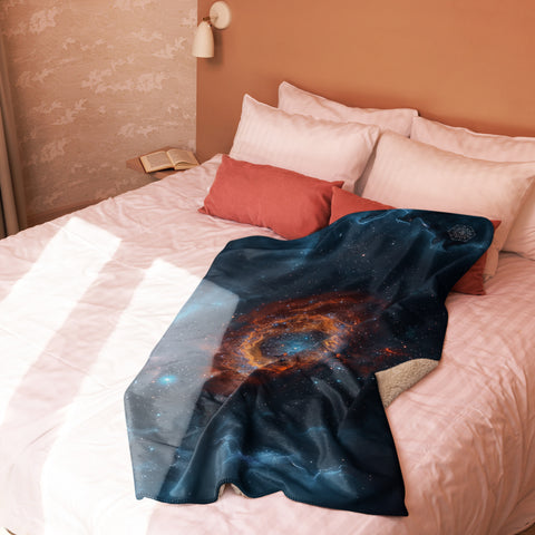 Helix Nebula Dreams Fluffy Blanket
