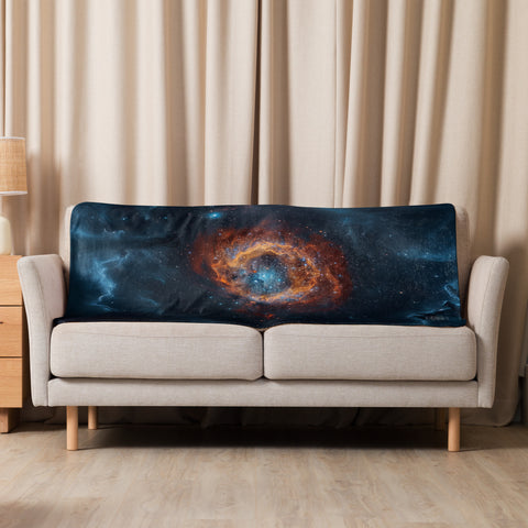 Helix Nebula Dreams Fluffy Blanket