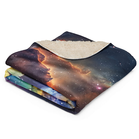 Elephant Trunk Nebula Dreams Fluffy Blanket