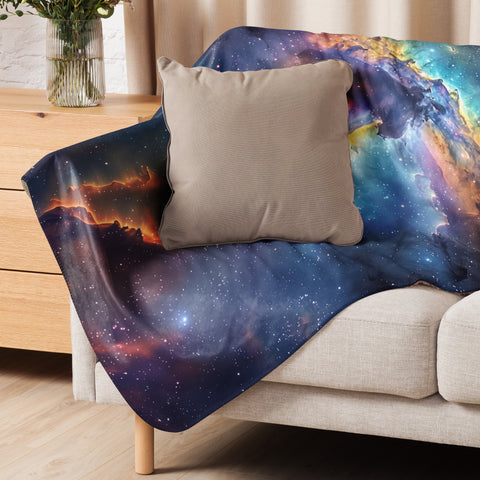 Elephant Trunk Nebula Dreams Fluffy Blanket