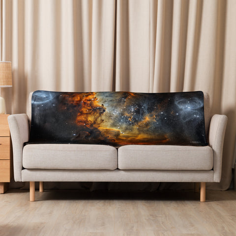 Tulip Nebula Dreams Fluffy Blanket