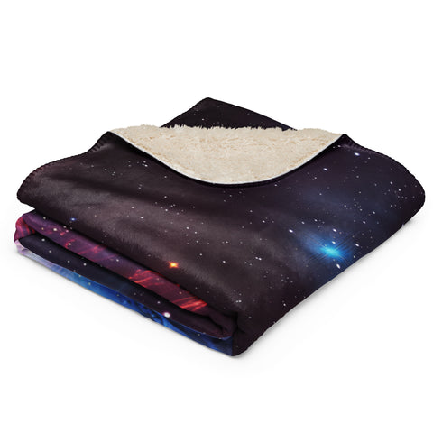 Veil Nebula Dreams Fluffy Blanket