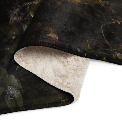 Ant Spirit Animal Sherpa Blanket