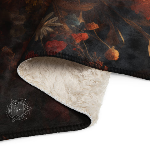 Eagle Spirit Animal Sherpa Blanket