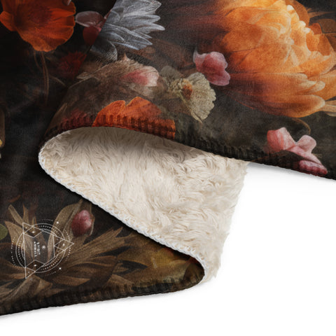 Goose Spirit Animal Sherpa Blanket