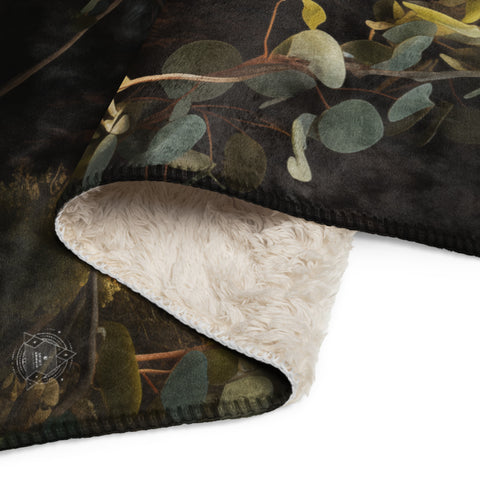 Koala Spirit Animal Sherpa Blanket