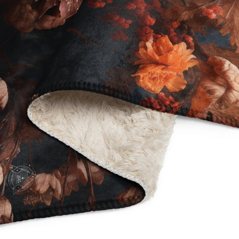 Kookaburra Spirit Animal Sherpa Blanket