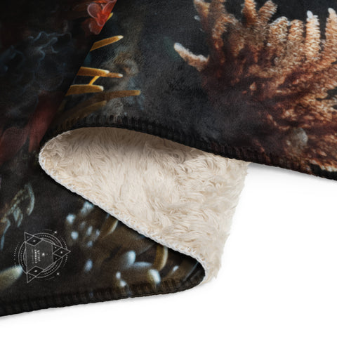 Starfish Spirit Animal Sherpa Blanket