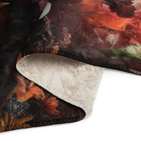 Squirrel Spirit Animal Sherpa Blanket
