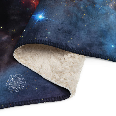 Cats Eye Nebula Dreams Fluffy Blanket