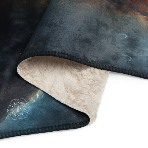 Eskimo Nebula Dreams Fluffy Blanket