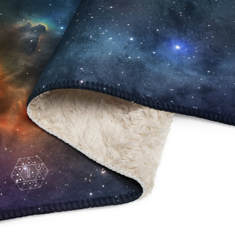 Seagull Nebula Dreams Fluffy Blanket