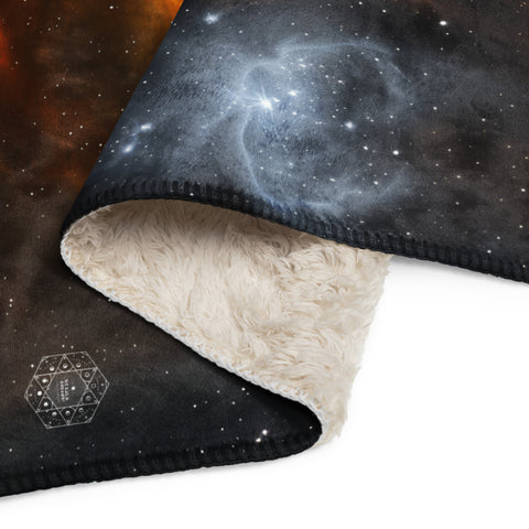 Tulip Nebula Dreams Fluffy Blanket