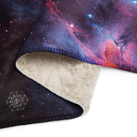 Veil Nebula Dreams Fluffy Blanket