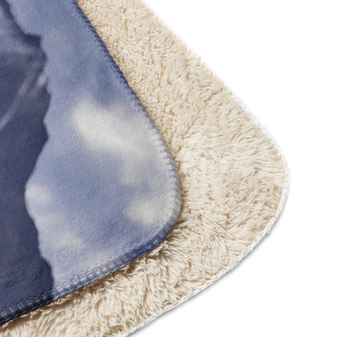 Condor Spirit Animal Sherpa Blanket