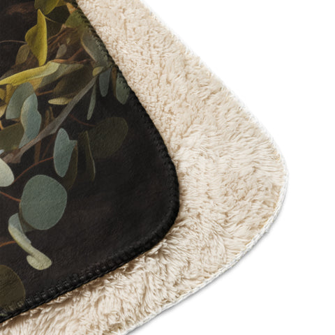 Koala Spirit Animal Sherpa Blanket
