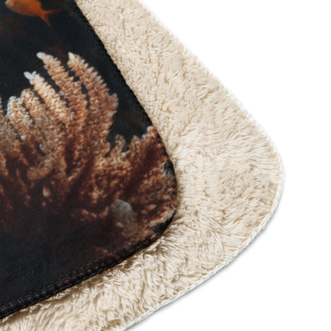 Starfish Spirit Animal Sherpa Blanket
