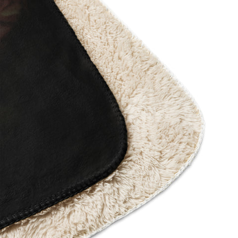 Tortoise Spirit Animal Sherpa Blanket