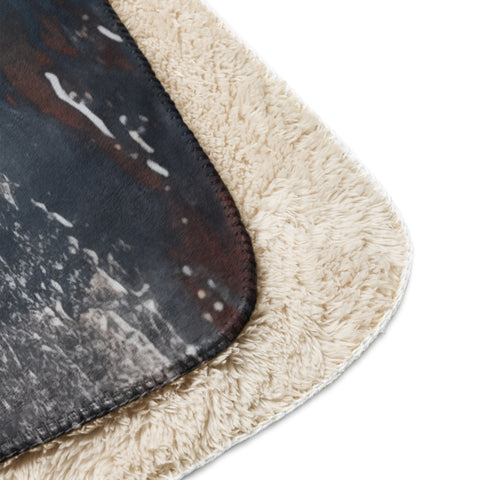 Salmon Spirit Animal Sherpa Blanket