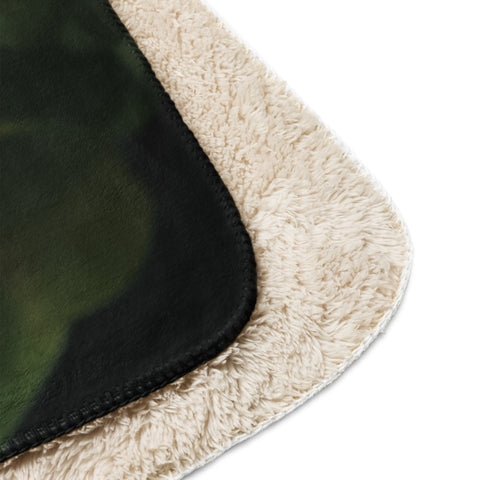 Snake Spirit Animal Sherpa Blanket