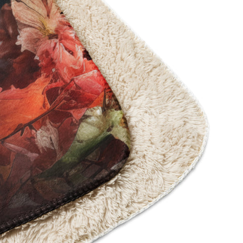 Squirrel Spirit Animal Sherpa Blanket